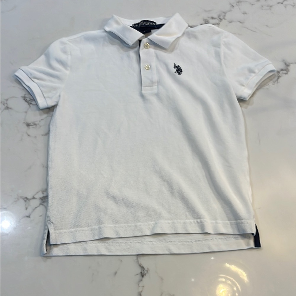 Polo by Ralph Lauren White Polo Shirt Classic Design